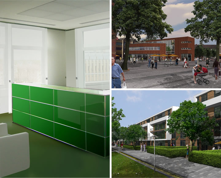 Neubau Wohnbebauung Düsseldorf